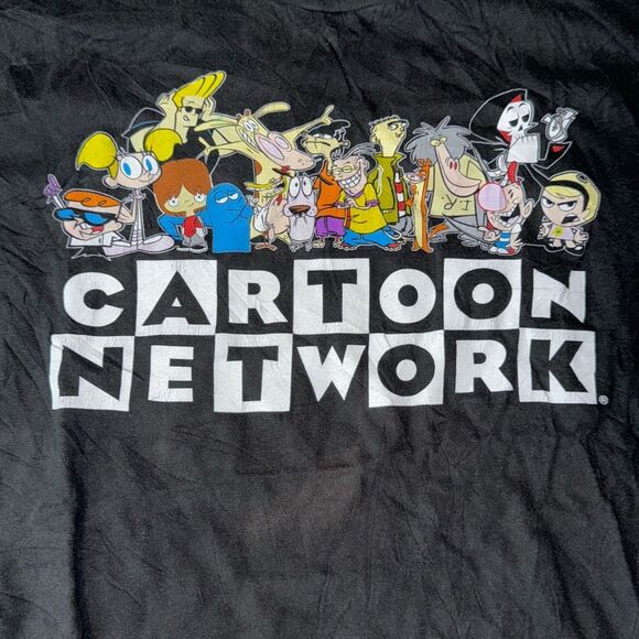 Cartoon Network retro men’s large tee shirt all old cartoon characters from fav - Picture 5 of 5